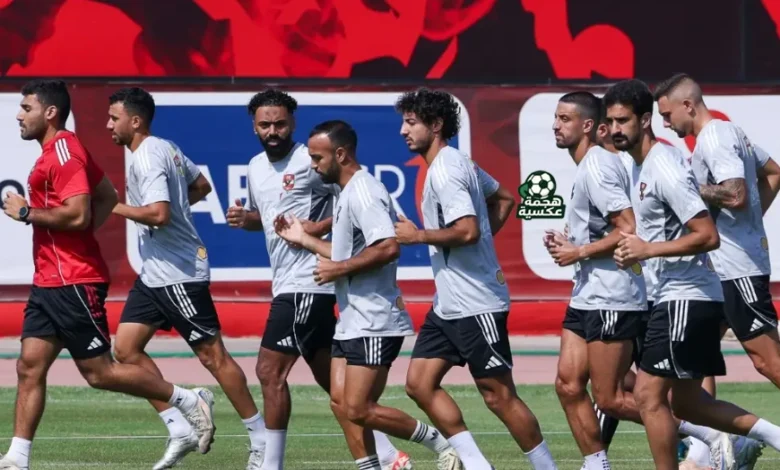 مباراة الأهلي وغزل المحلة في الدوري المصري