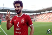 إصابة بن رمضان في مباراة الأهلي وفاركو قبل مواجهة غزل المحلة