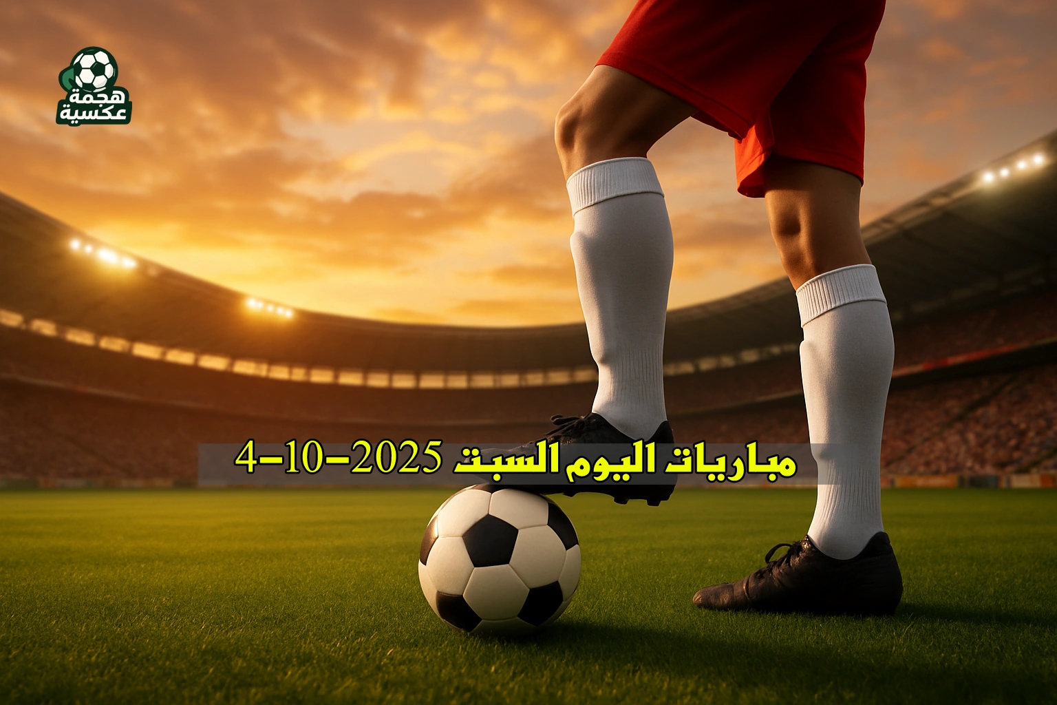 جدول مباريات اليوم السبت 4-10-2025 في جميع الدوريات